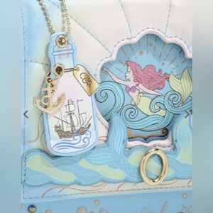 NWT Danielle Nicole The Little Mermaid Ship in a Bottle Crossbody Bag